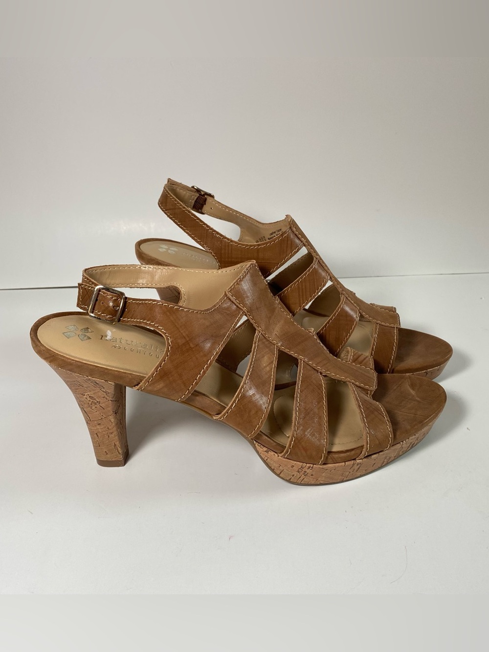 Naturalizer Preya Strappy Pumps Heels Leather Size 9 View 3